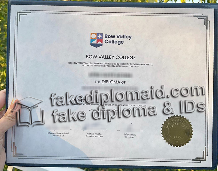 Bow Valley College diploma
