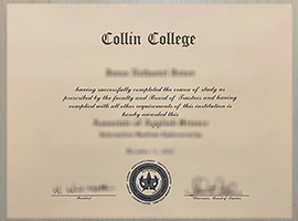 Collin College diploma