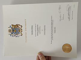 Coventry University diploma