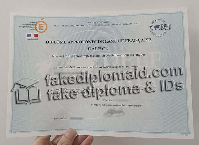 DALF C2 certificate