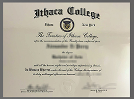 Ithaca College diploma