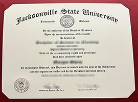 Jacksonville State University diploma