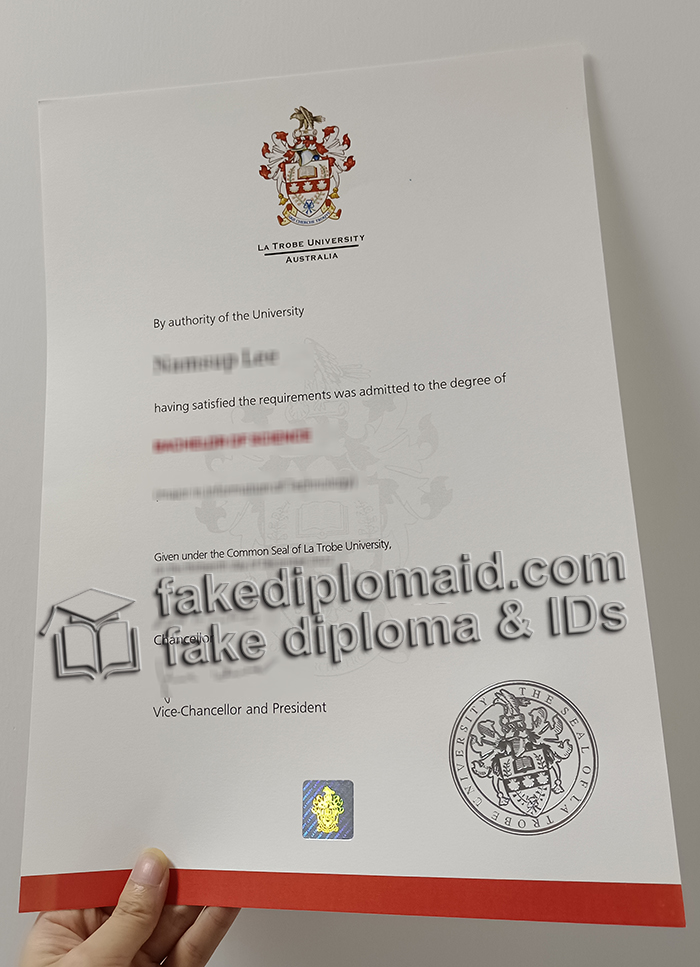 La Trobe University diploma