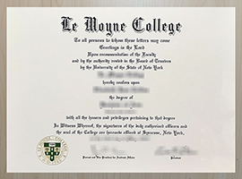 Le Moyne College degree