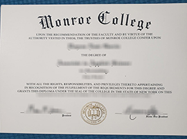 Read more about the article How long does it take to order a Monroe College fake diploma?