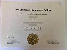 Read more about the article New Brunswick Community College diploma sample, buy NBCC diploma certificate online