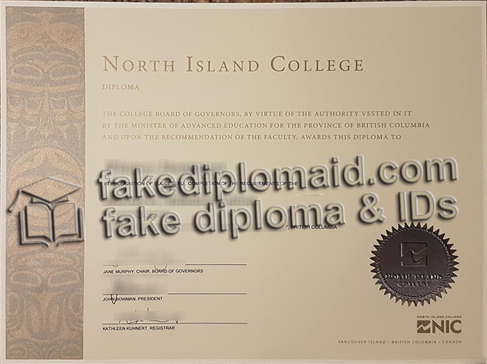 North Island College diploma