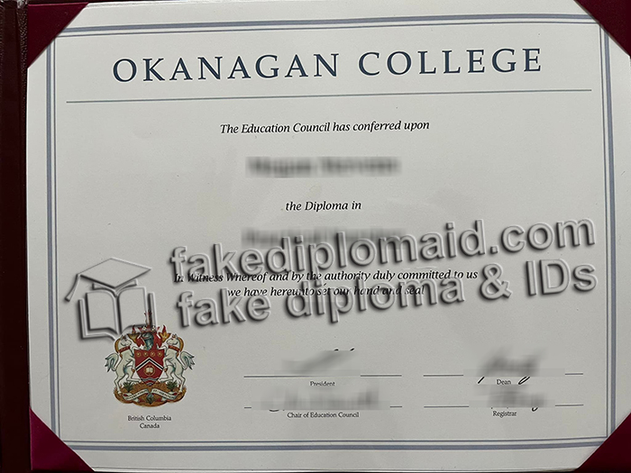 Okanagan College diploma