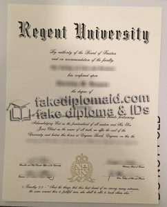 Where To Buy A Regent University Diploma In 2022