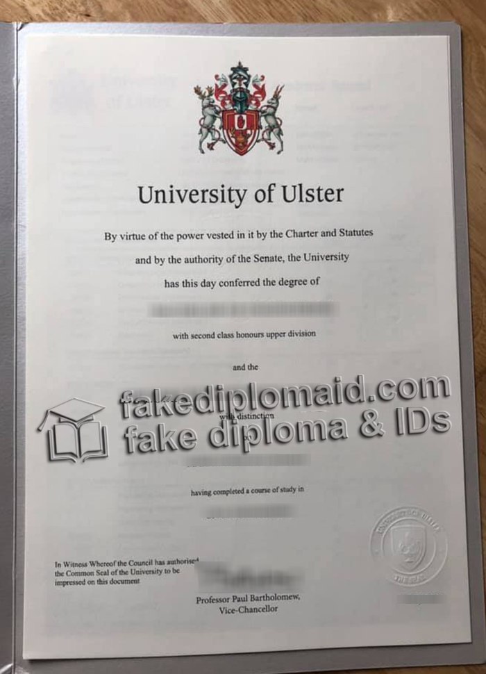 Ulster University diploma