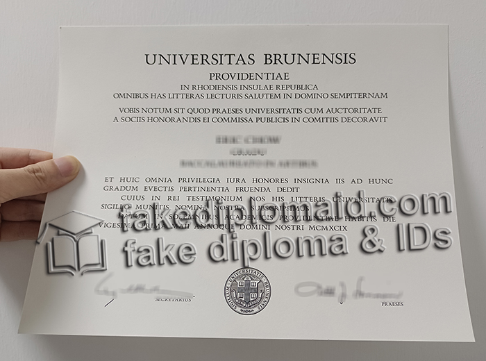 Universitas Brunensis diploma