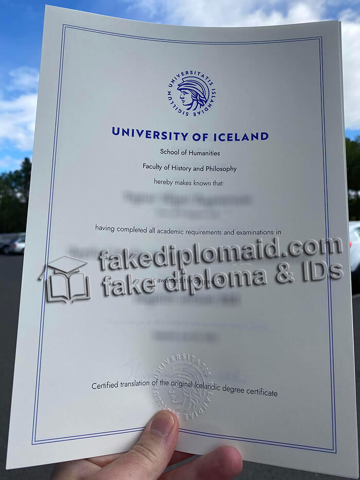 University of Iceland degree