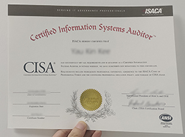 CISA certificate