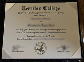 Cerritos College degree