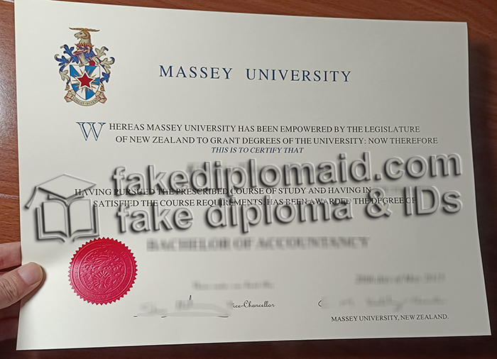 Massey University diploma