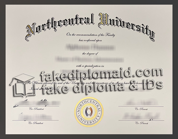 Northcentral University diploma