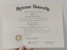 Syracuse University diploma