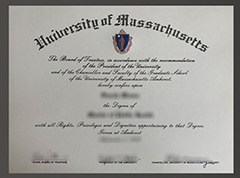 University of Massachusetts diploma, UMASS diploma