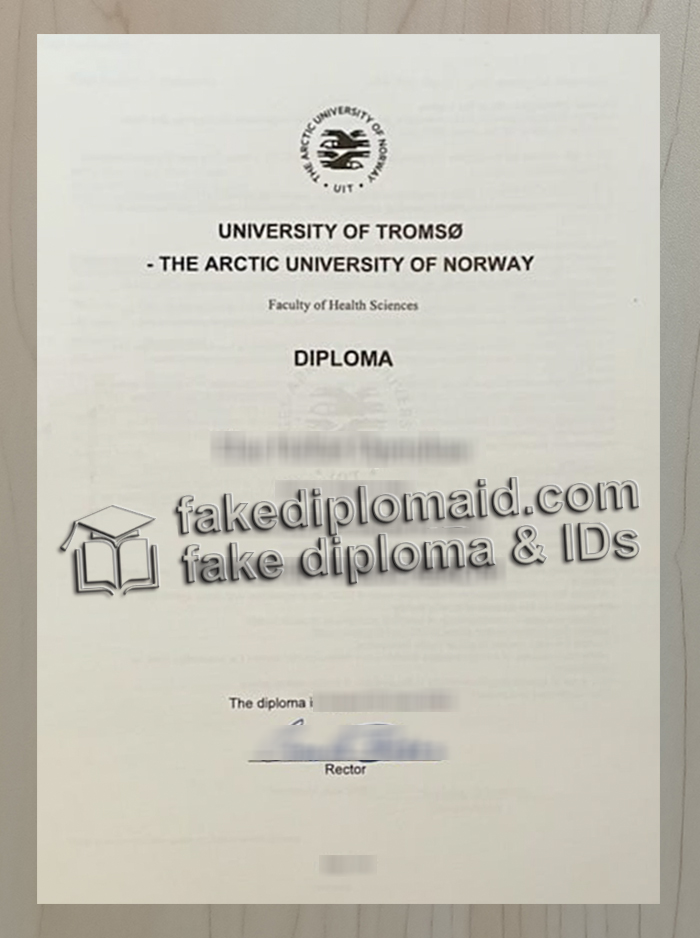 University of Tromso diploma