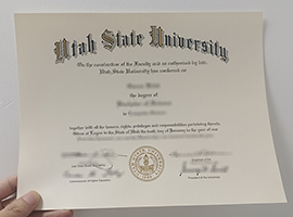 Read more about the article Utah State University diploma sample, buy fake USU degree online