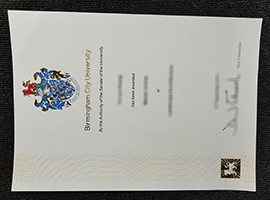 Birmingham City University diploma, BCU degree