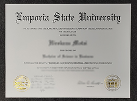 Read more about the article Where to buy Emporia State University diploma? Buy fake ESU degree