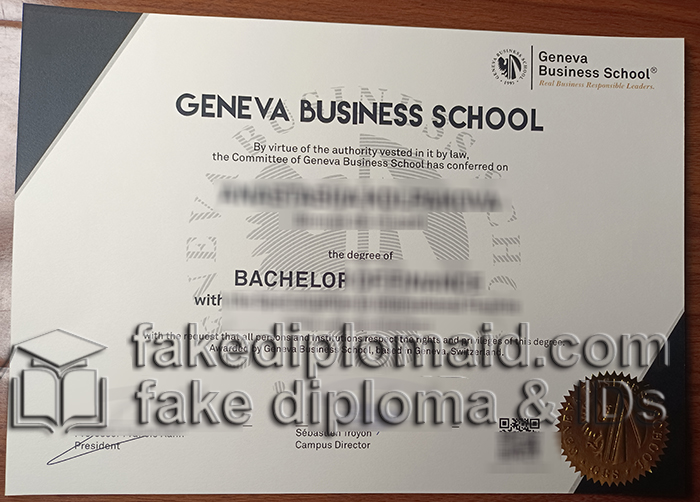 Geneva business School diploma