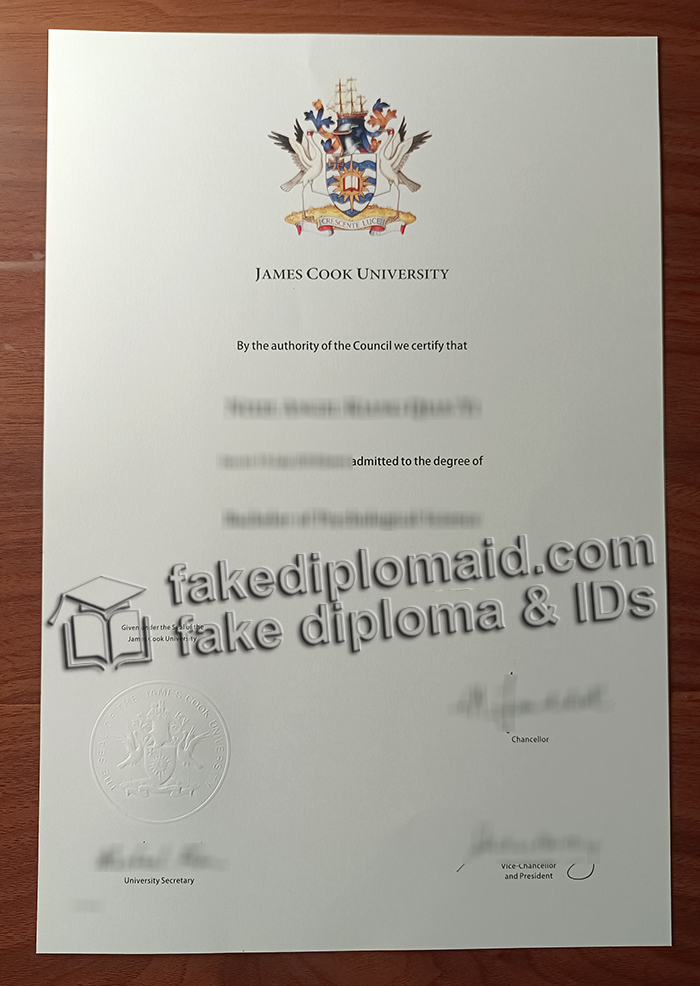 James Cook University degree