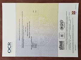 Read more about the article Oxford Cambridge and RSA certificate sample, Buy fake OCR certificate