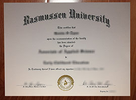 Rasmussen University diploma