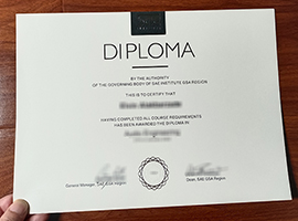 SAE Institute diploma