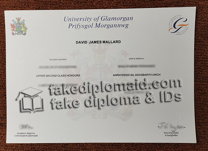 University of Glamorgan diploma