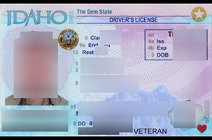Read more about the article Sample of the USA Idaho Drivers License, buy an Idaho papers