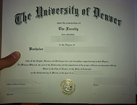Read more about the article There is a fake University of Denver diploma, buy phony USA diploma