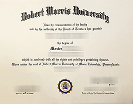 Robert Morris university diploma fake