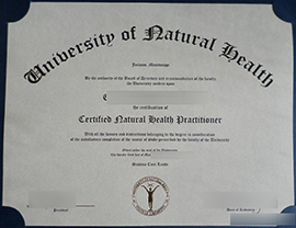 Read more about the article Immediately get the University of Natural Health diploma