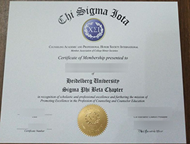 Read more about the article International CSI certificate, buy a fake Chi Sigma Iota certificate