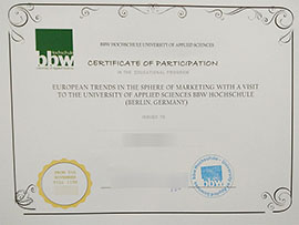 Read more about the article BBW University of Applied Sciences certificate, bbw Hochschule diploma