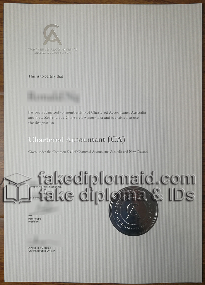 CA certificate