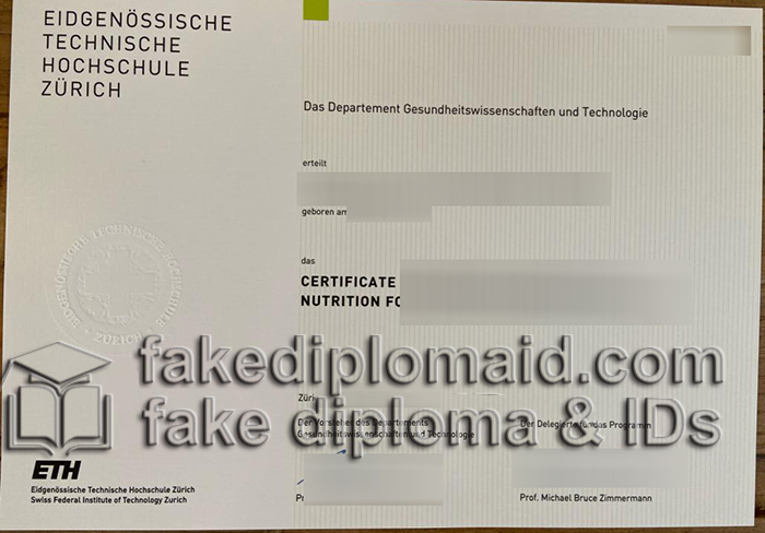 ETH Zurich diploma