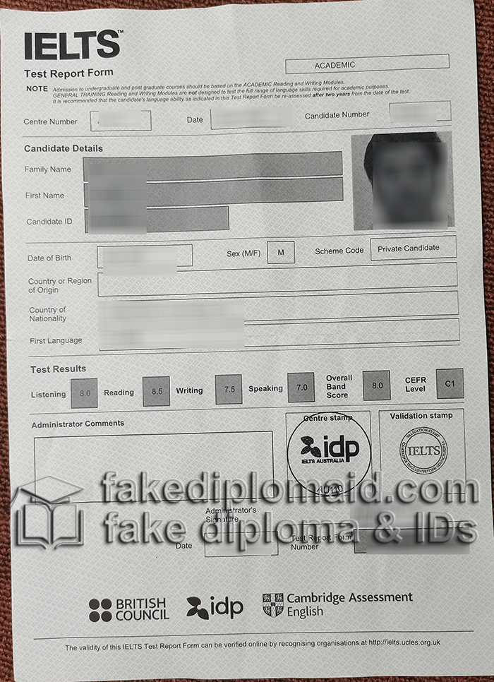 IELTS transcript