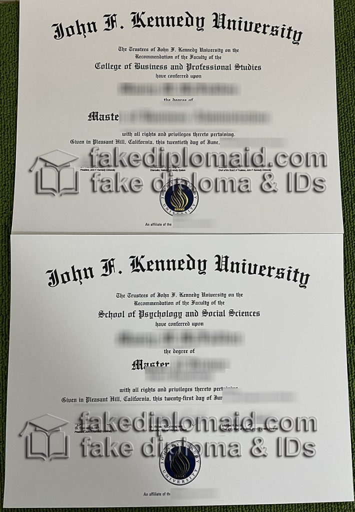 Make the American Uni degreefake John F. Kennedy Uni diplomas