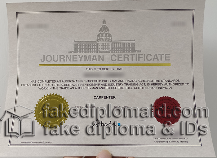 Journeyman Certificate