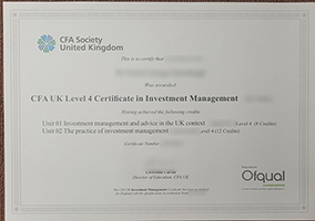 fake CFA UK Level 4 IMC