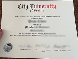 Read more about the article CityU fake diploma, buy a City University of Seattle degree