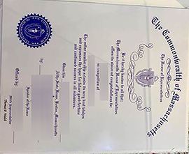 Commonwealth of Massachusetts certificate