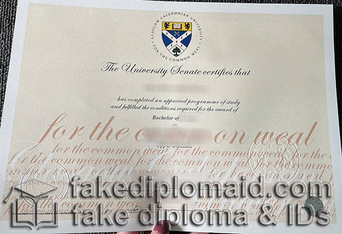 GCU diploma