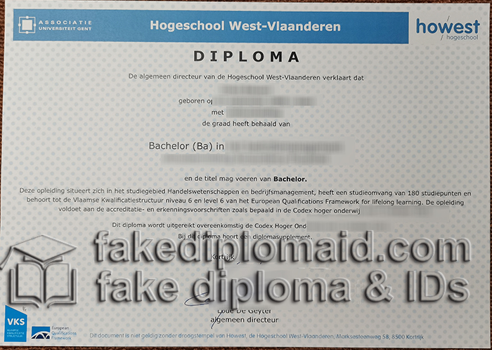 Howest diploma