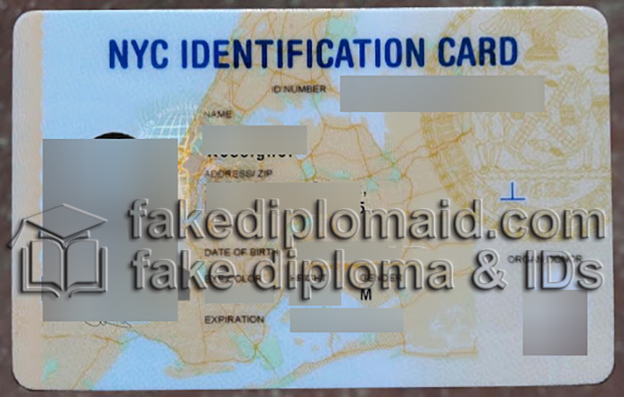 NYC ID card