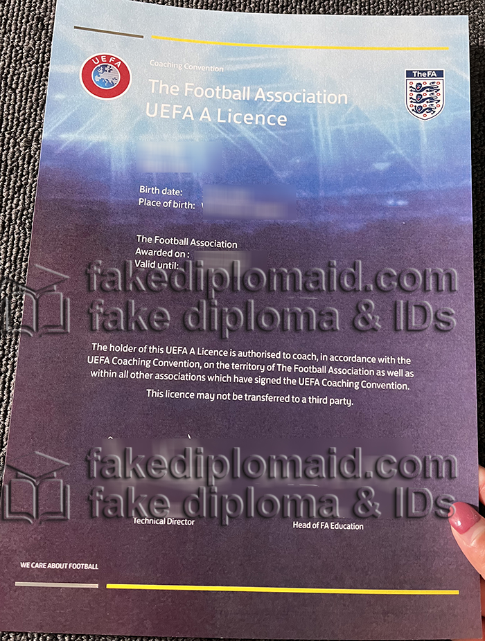 UEFA cert